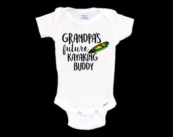 Future kayak buddy baby Gerber onesie bodysuit pick size