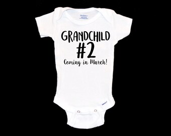 proud grandparents announcement