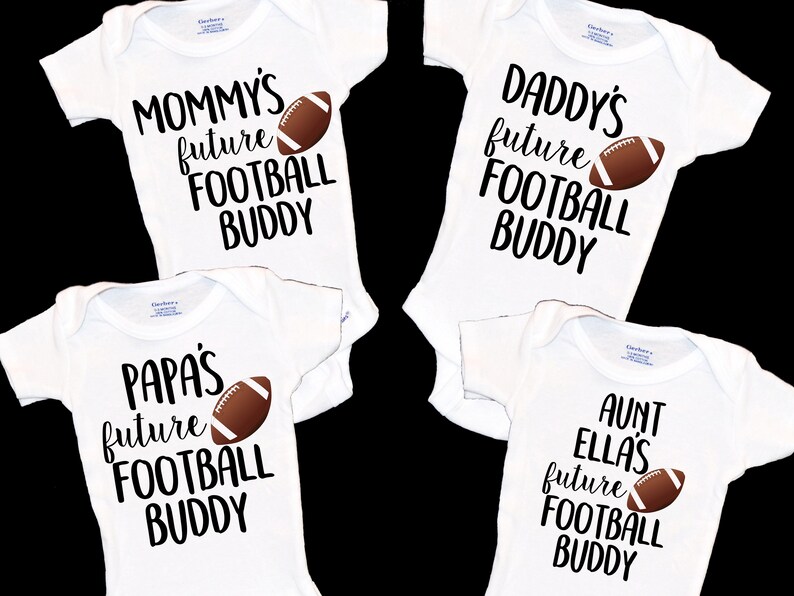 Pop's Future Football Buddy Onesie. Football Baby Onsie. Etsy