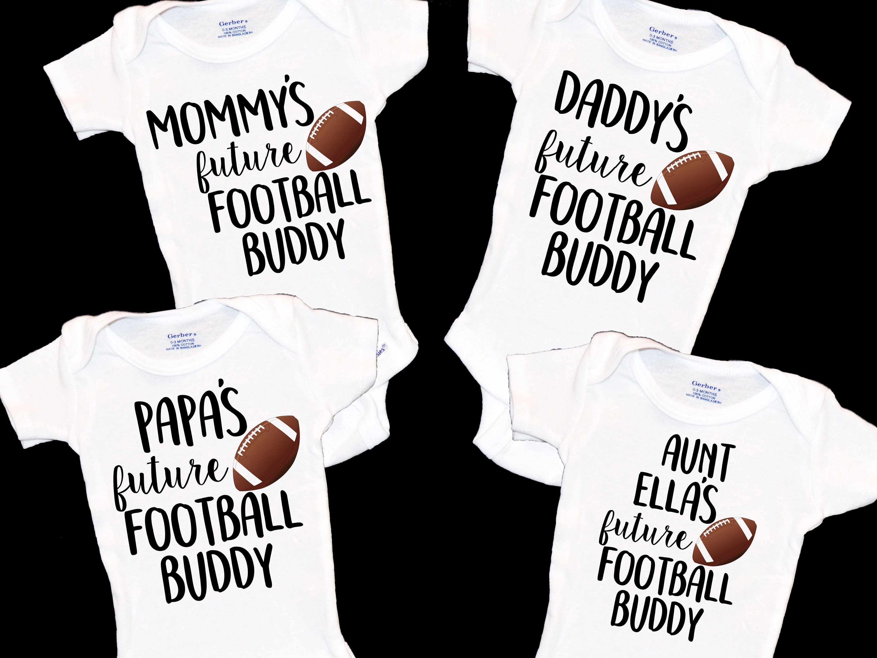 Future Baller (American Football) - Baby Onesie and Toddler Clothing Kids  T-Shirt for Sale by OnesiePlus