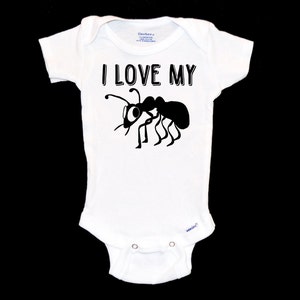 I Love My Ant Onesie® Newborn Aunt Gift Toddler Insect - Etsy