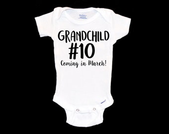 Grandchild #10. Surprise. Pregnancy Announcement. Tenth Grandkid. Surprise Grandparents. Coming Soon. Another Grandchild.  We're pregnant!