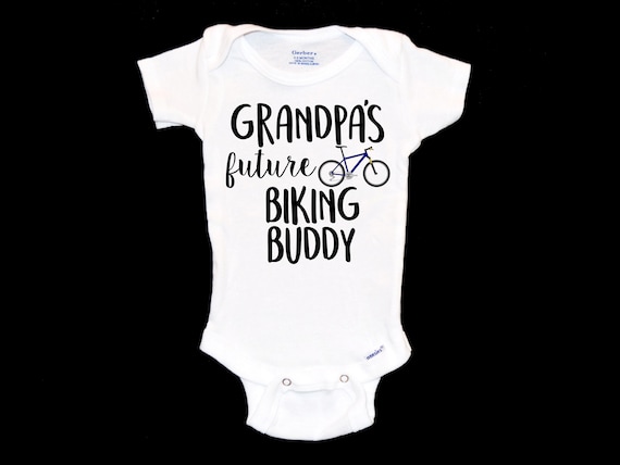 Buy Grandpa s Biking Buddy Onesie Future Biker Baby Onsie New Grandfather. Mountain Biking. I Love Cycling. Cyclist. Road Bike Cycler Racing Online in India Etsy