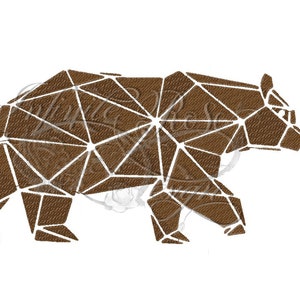 geometric bear