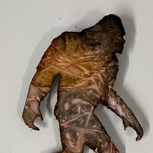 Bigfoot Metal Magnet