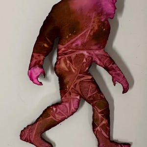 Bigfoot Metal Magnet