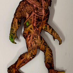 Bigfoot Metal Magnet