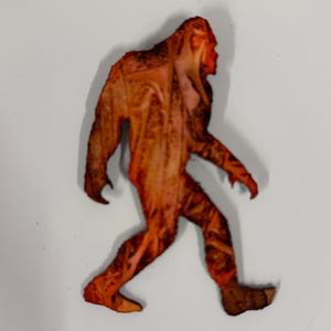 Bigfoot Metal Magnet