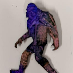 Bigfoot Metal Magnet