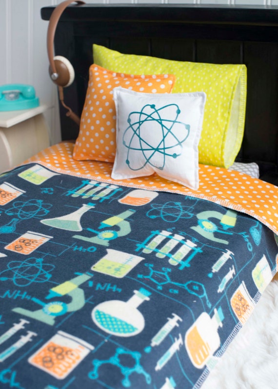 Boys Bedding set science bedding set atom bedding Etsy