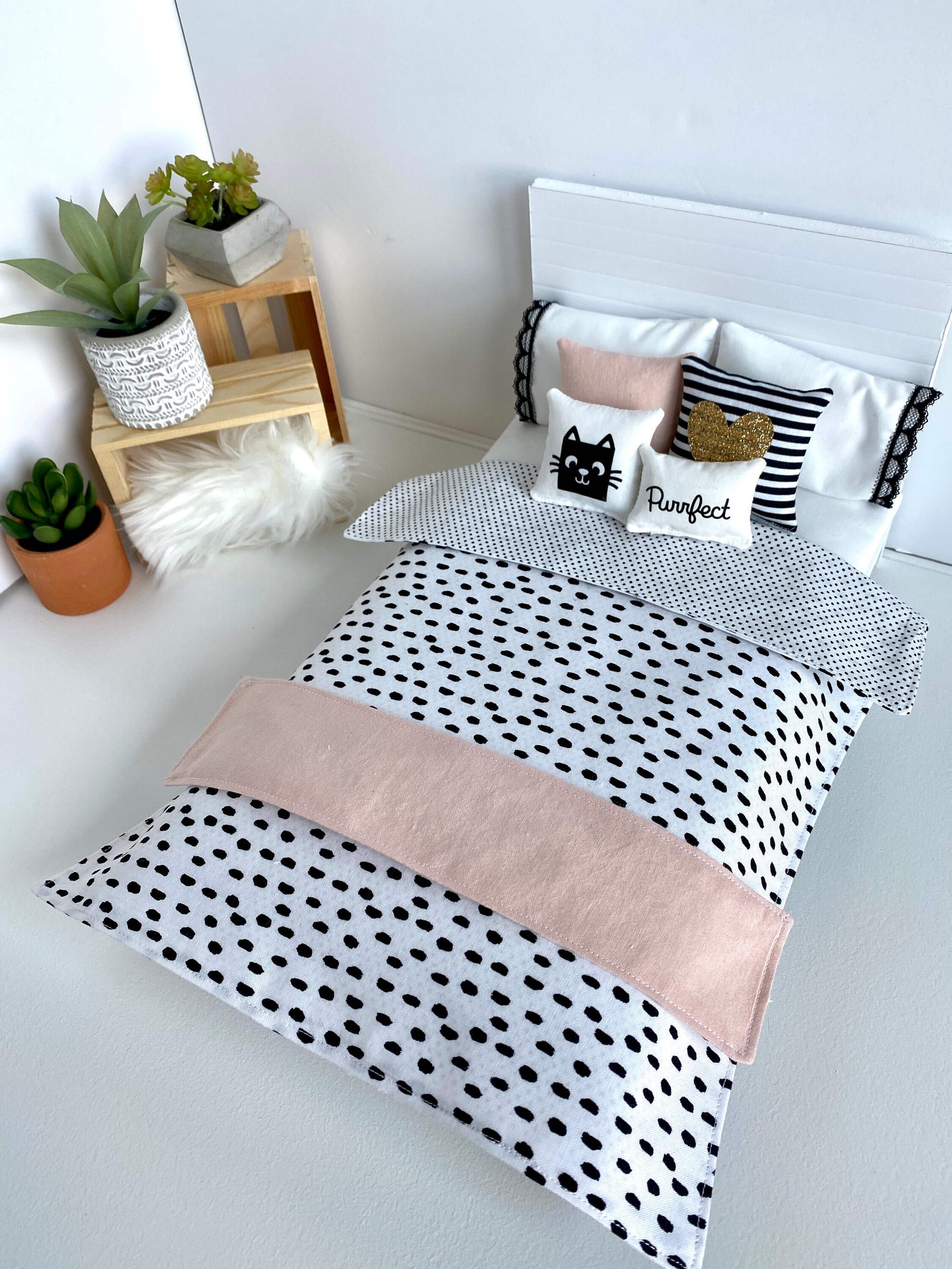 barbie doll bedding