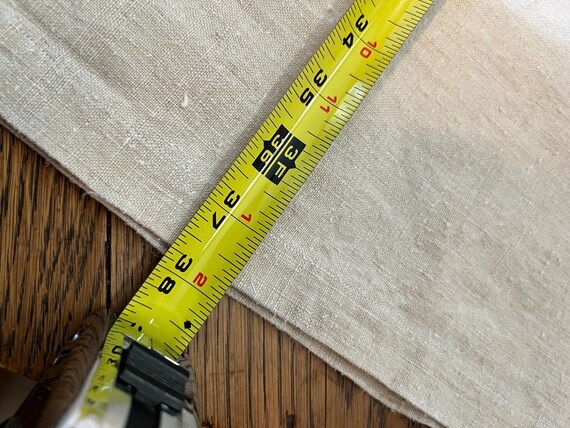 Antique French linen handmade dress - image 6