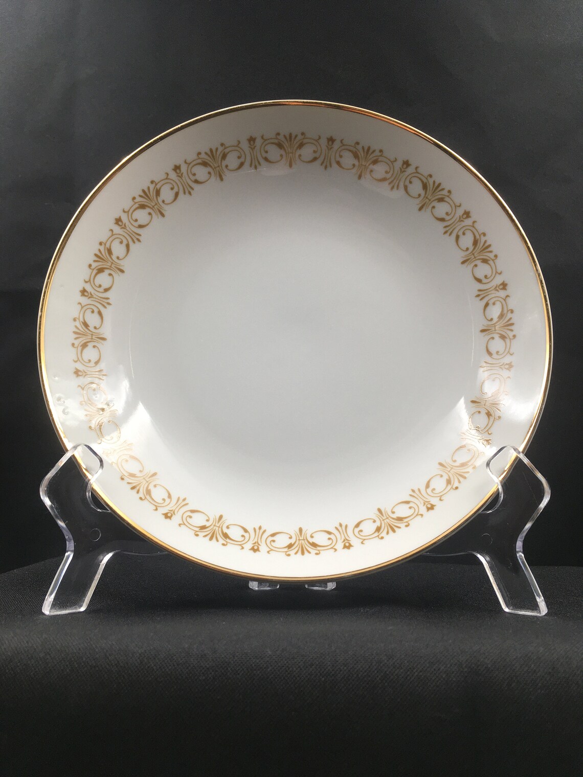 Sheffield Imperial Gold 504 W Coupe Soup Bowl Fine China Etsy