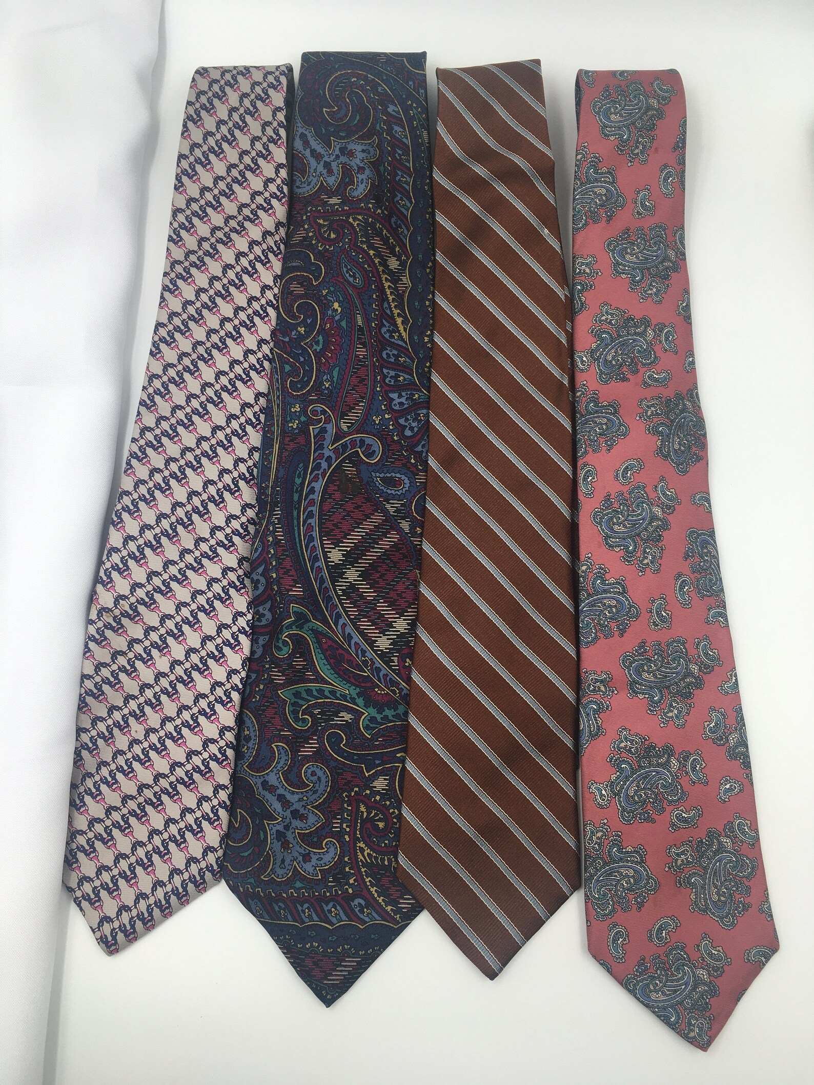 Vintage All Silk Men's Neckties 60s 80s 90s | Etsy