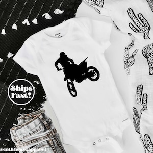 Baby Onesie®, Motocross Onesie®, Cool Onesie®, Racing Onesie®, Dirtbike Onesie®, Toddler Shirt, Baby Shower Gift, Newborn Onesie®