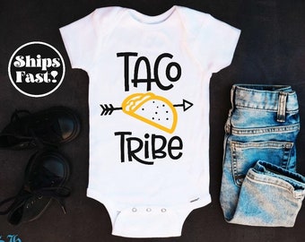Taco tribe Onesie®, Baby onesie®, Baby shower gift, Taco Onesie®, Funny Onesie®, Baby girl, Baby boy, Toddler Shirt Newborn Onesie®