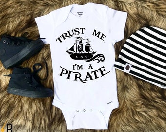 baby pirate sleepsuit
