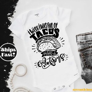Taco Baby Onesie - Taco Onesie - Taco Toddler Shirt - Funny Baby Onesie - Funny Baby shower gift - Cinco de Mayo Onesie - Cinco de Mayo