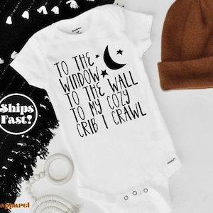 Funny Rap Lyrics Baby Onesie® - Gerber® Organic Cotton Bodysuit