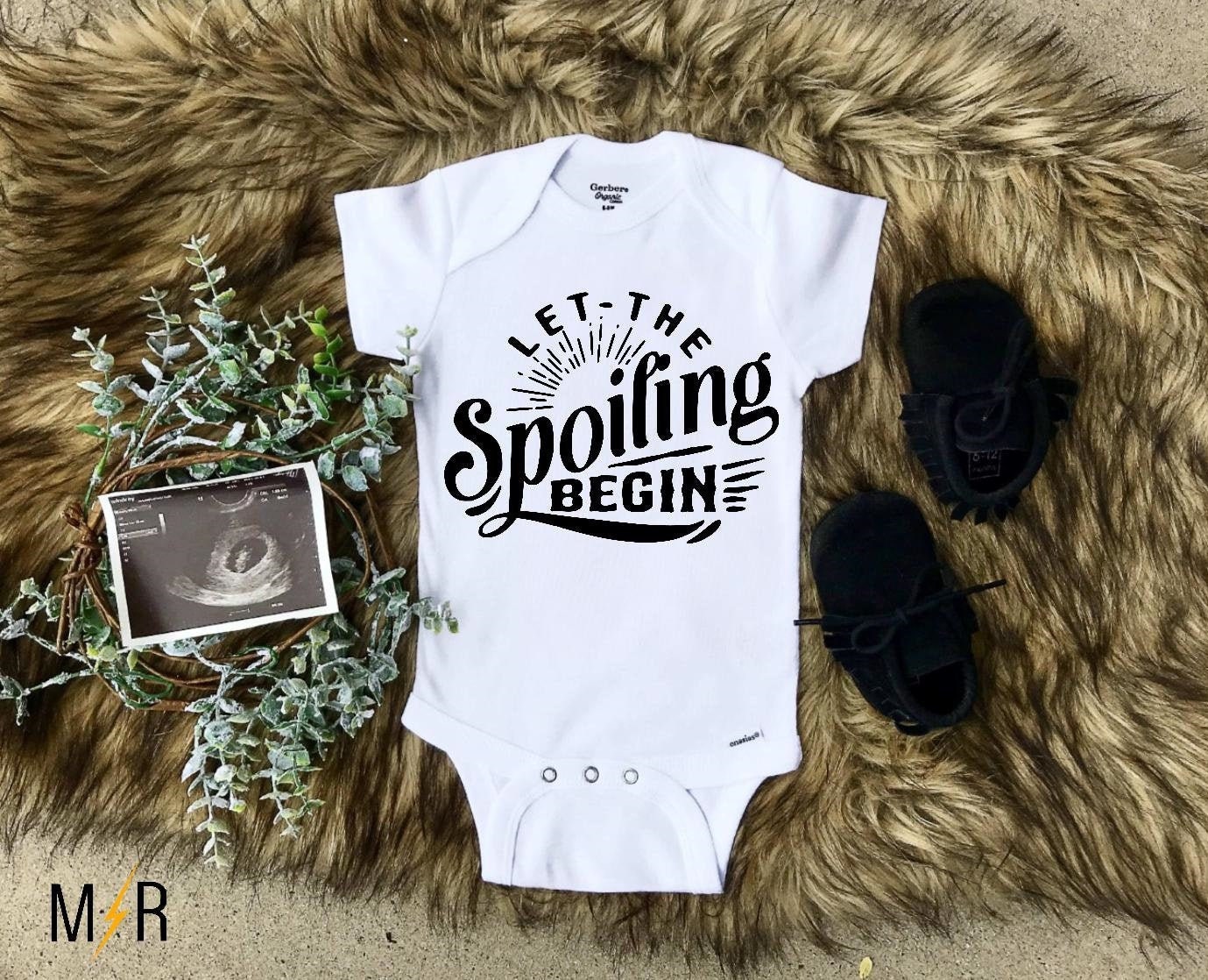 Baby Onesie® Pregnancy Announcement Onesie® IVF New baby Etsy