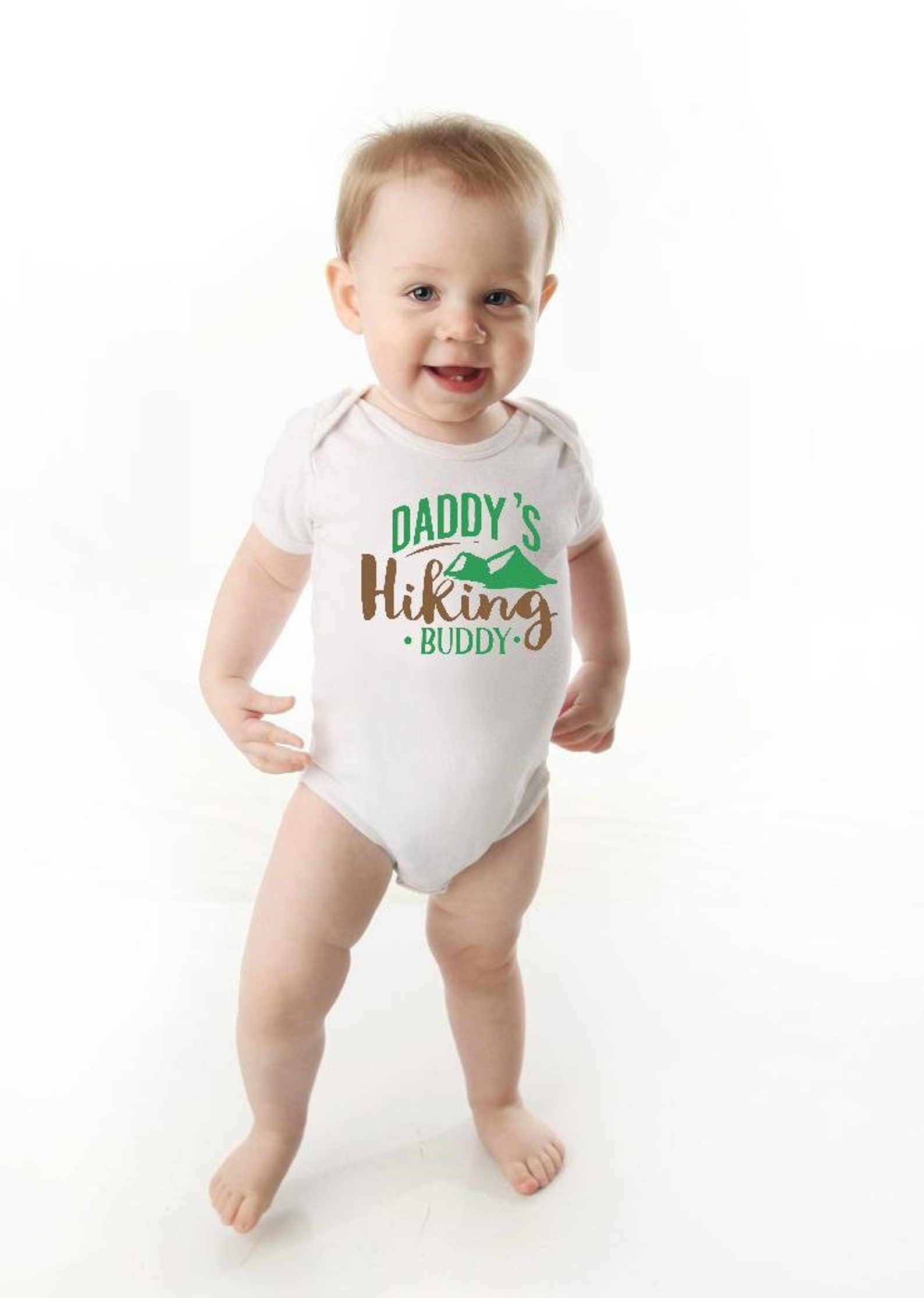 Daddy's Hiking Buddy Onesie® Baby Onesie® Outdoor Etsy