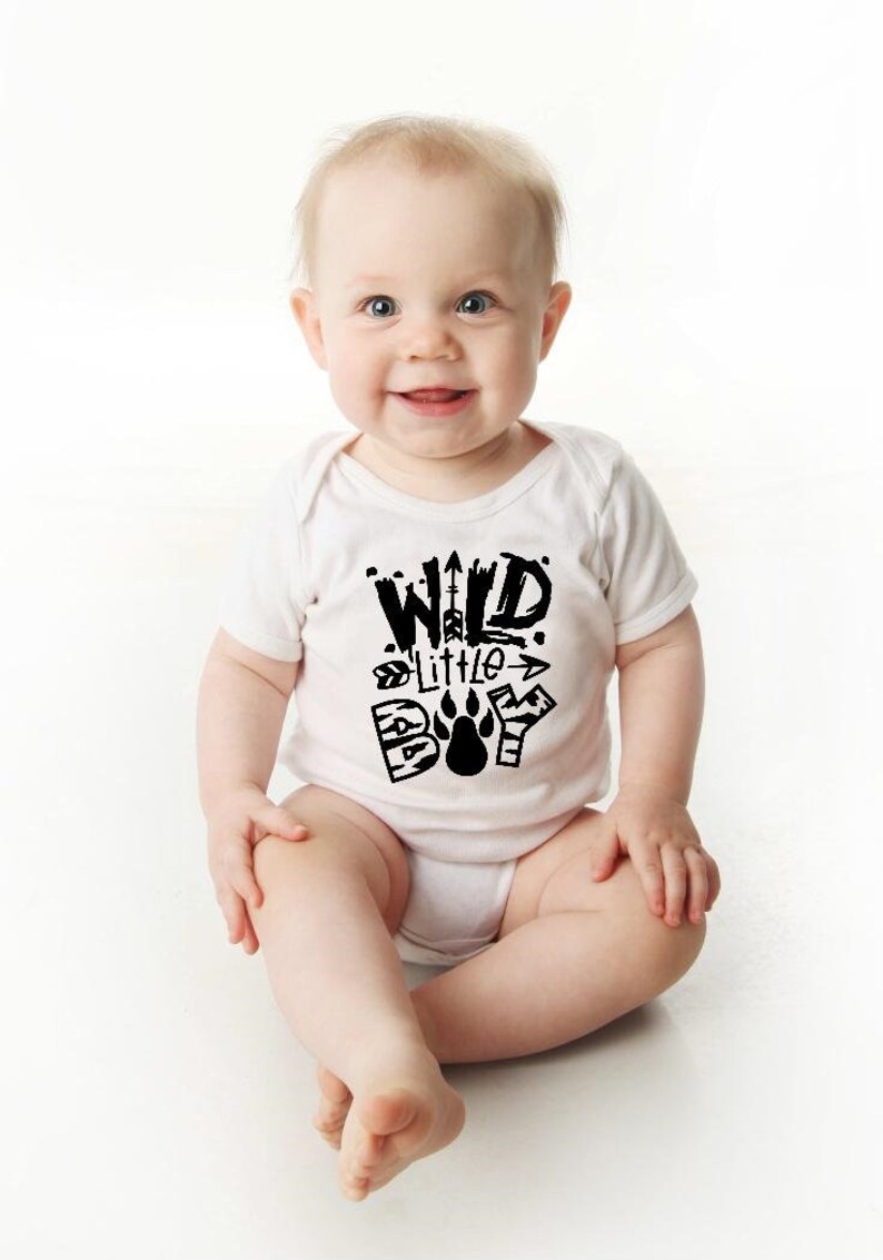 Wild Little Boy Outdoor Baby Onesie® Zoo Baby Onesie Zoo Etsy