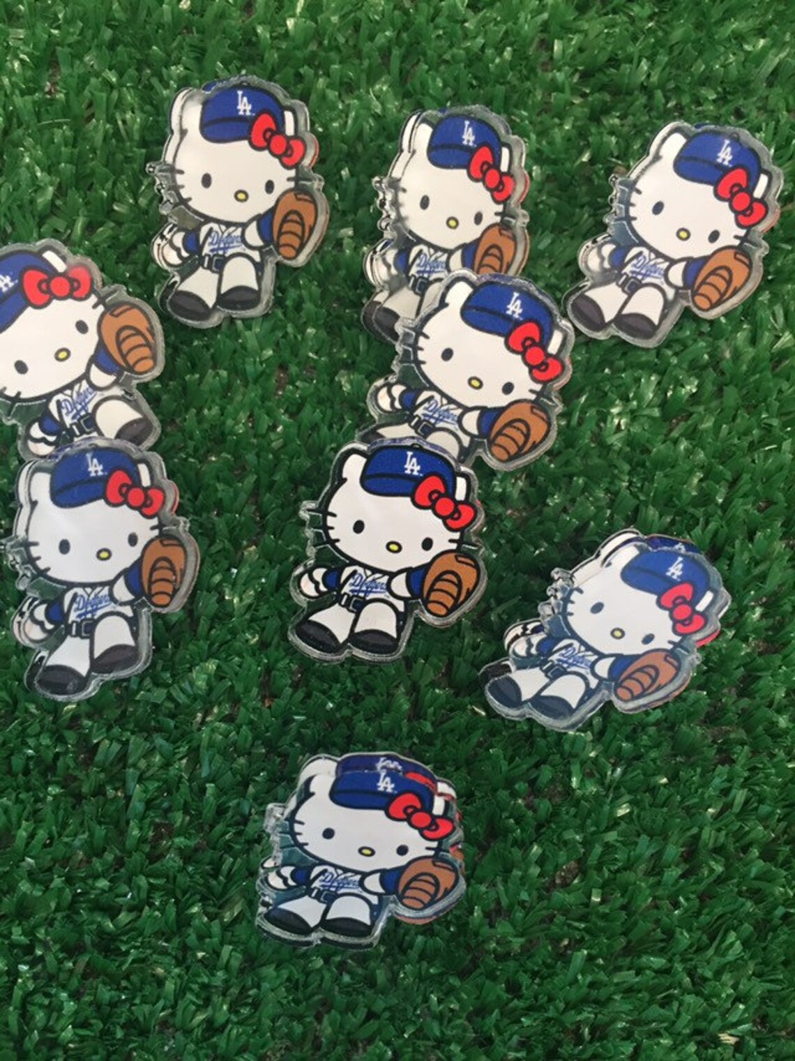 Hello Kitty Dodgers Etsy