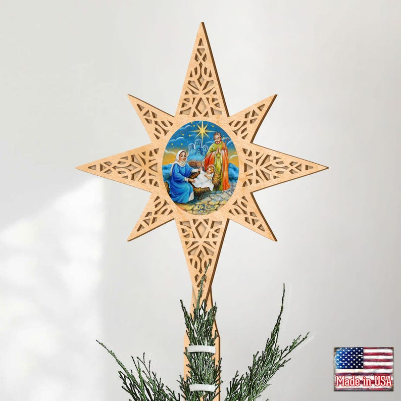G. DeBrekht Nativity Tree Topper - Thumbnail 5
