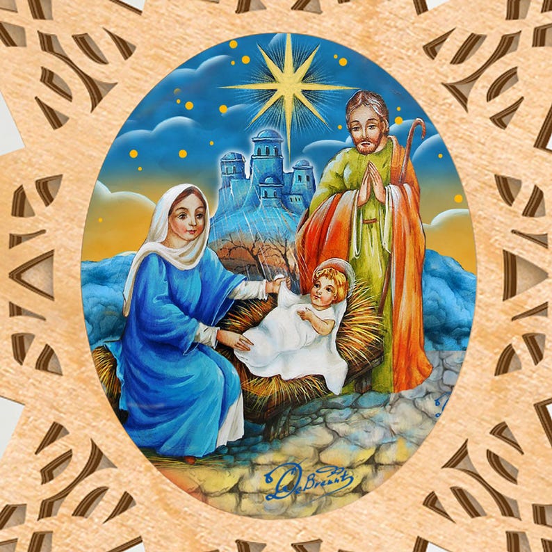 G. DeBrekht Nativity Tree Topper - Thumbnail 3