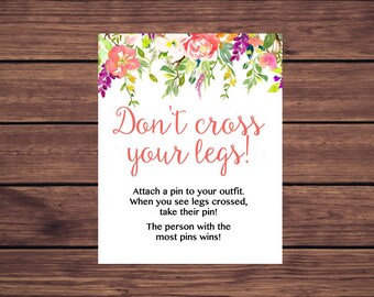 Don T Cross Your Leg Etsy Don T Cross Your Leg Etsy