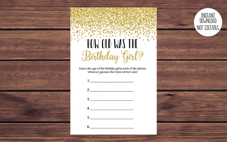 Adult Birthday Game Bundle For Her Twenty Questions Gold Whats In Your Phone Birthday Games Instant 110 Printable Favorite Memory Party Supplies Party Favors Games Deshpandefoundationindia Org
