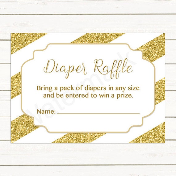Diaper Raffle Ticket Printable Gold Diaper Raffle Sign Sunflowers Baby Shower Game Diaper Raffle Baby Shower Printable Instant Download