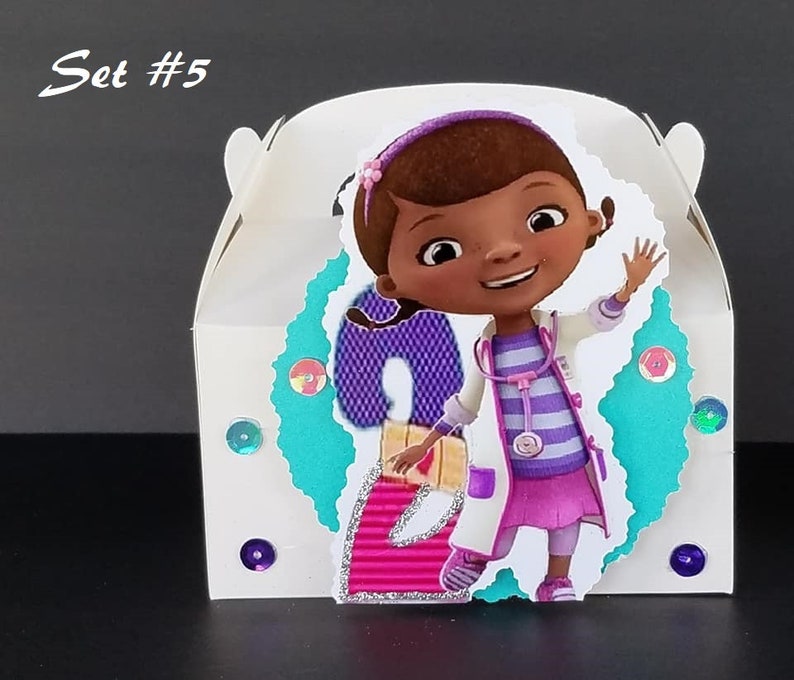 3d Doc Mcstuffins 12pcs Bags or 10pcs Boxes Birthday Party | Etsy