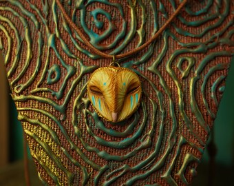 Barn Owl Necklace