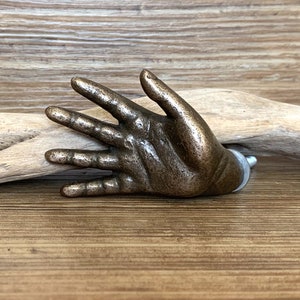 Hello High Five - Hand Knob - Unique Drawer Hardware Handle