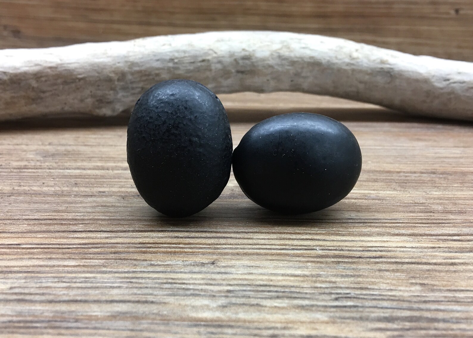 Black Hammered Oval Knob Metal Drawer Pull Natural Etsy
