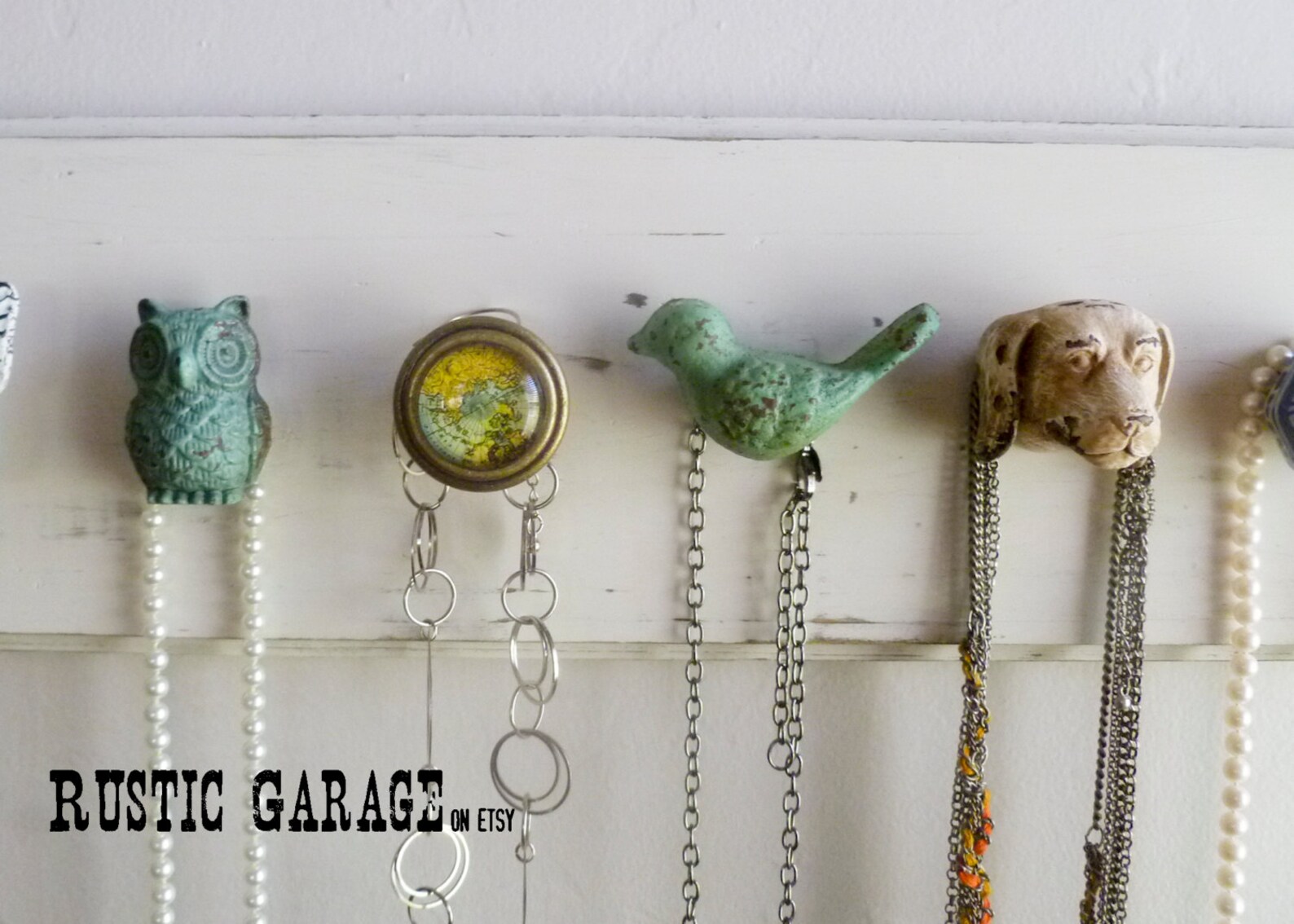 SET OF 2 Blue Green Cast Iron Bird Knob Jade Patina Bird Etsy