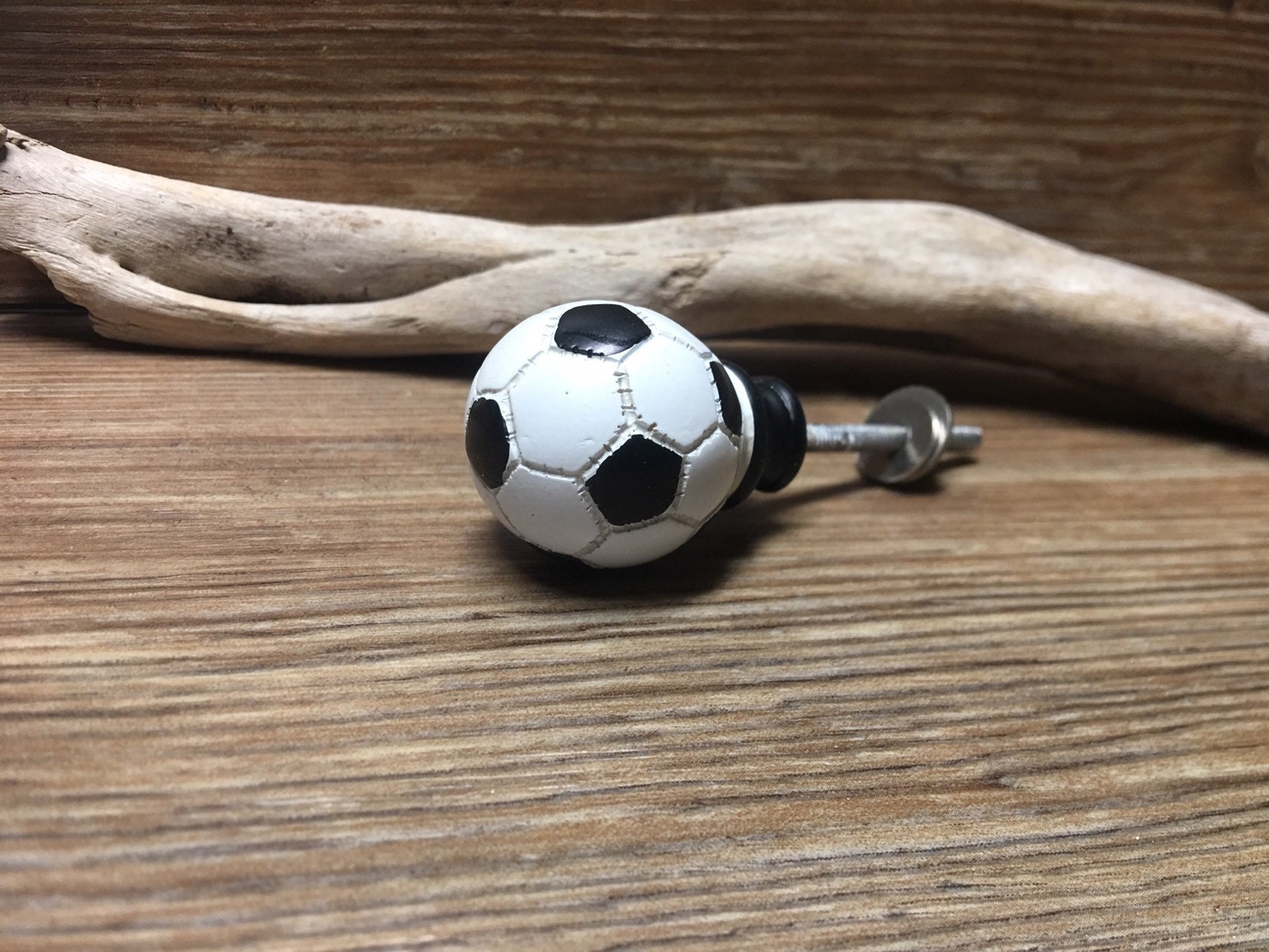 Soccer Ball Knob Soccer Drawer Pull Sports Theme Dresser Etsy