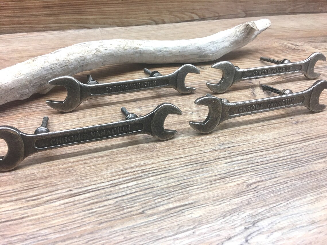 Wrench Handle Wrench Drawer Pull Carpenter Tools Etsy