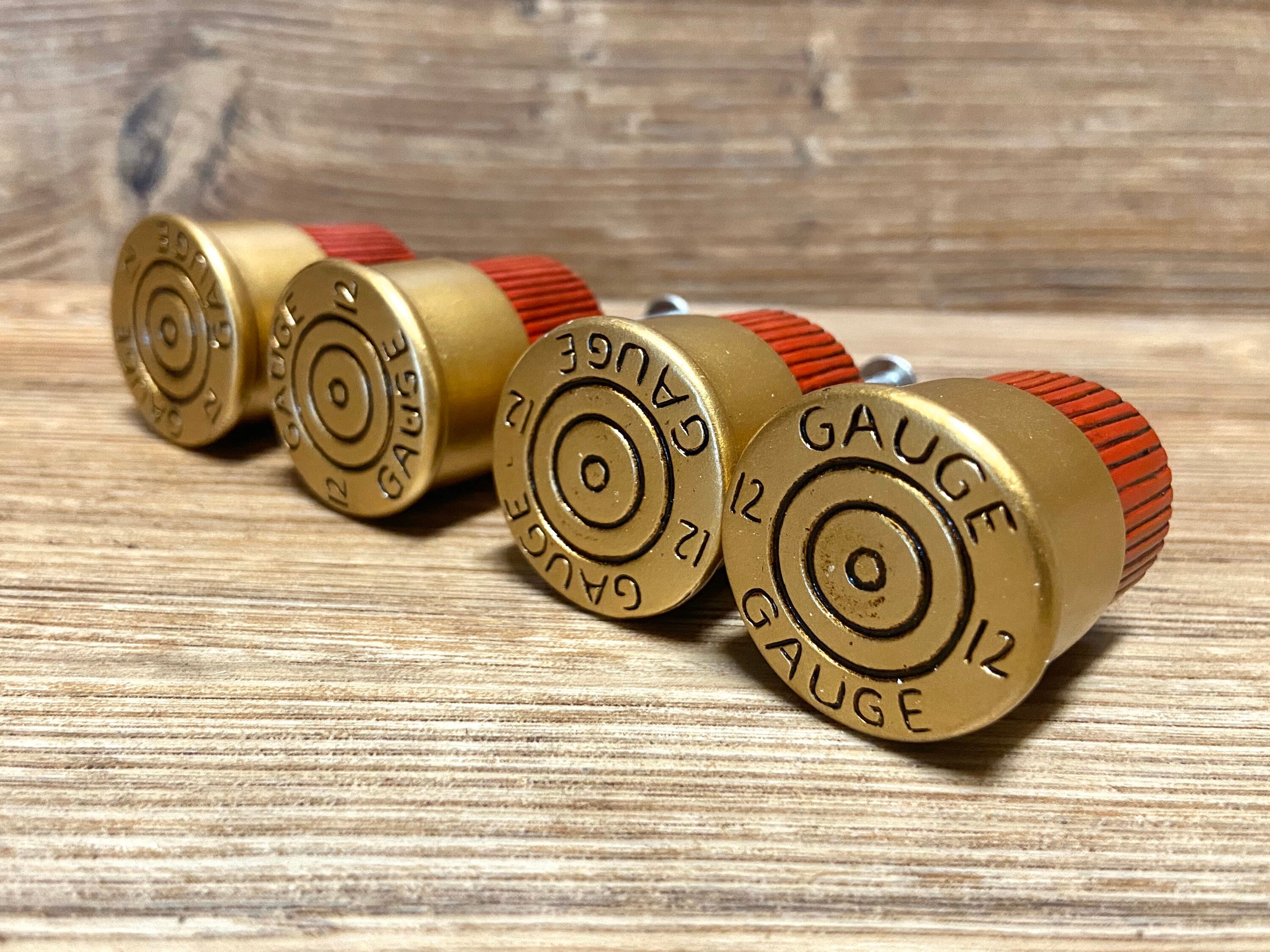 Set Of 2 12 Gauge Shotgun Shell Drawer Knobs Wild West Etsy