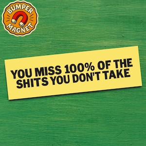 Unhinged Motivational Quote Funny Bumper Magnet for Silly Sports Fans Gen Z Millennial Humor Internet Meme Inspired Car Decal Gift for him