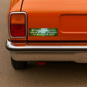 Funny Shrek Bumper Sticker Gen Z Humor Quirky Decor for Car or Laptop Gift for College Student Unhinged Meme Sticker for Millennials image 5
