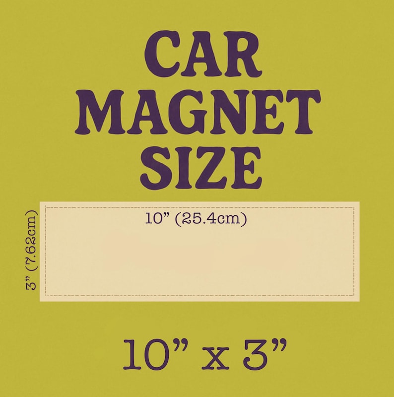 Funny retro bumper magnet for environmentalists with vintage design and micro plastics humor, weird car decal with ironic wellness vibes image 2