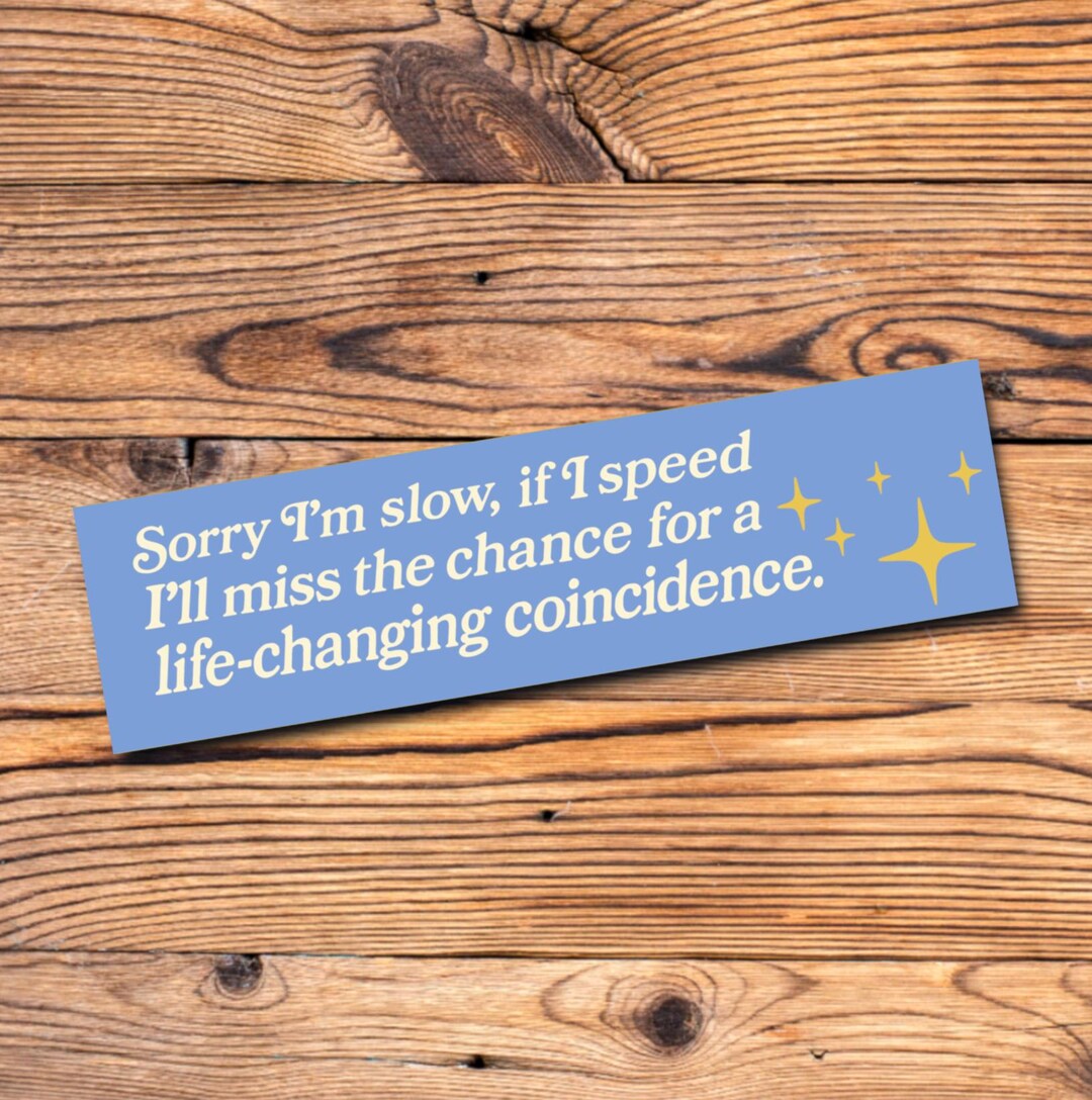 Funny Bumper Sticker for Spiritual Girl Aesthetic With Cute ...