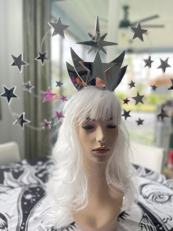 Halloween Parade Moon and Stars in Grey Halloween Parade Moon and Stars in Grey