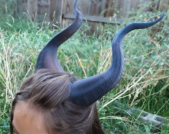 BEST SELLING! Classic Young Maleficent Inspired Horns  3D Printed  choose your color comic-con