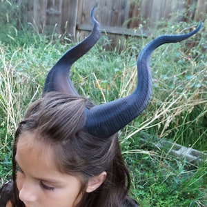 BEST SELLING! Classic Young Maleficent Inspired Horns  3D Printed  choose your color comic-con