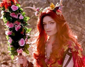 Cuernos de cervatillo impresos en 3D: cuernos de reno ligeros para la Comic-Con