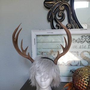 NOUVEAU ! Biche wapiti réaliste bois de cerf cornes XL bois de cerf imprimé 3D (plastique ultra léger) bois de renne comic-con