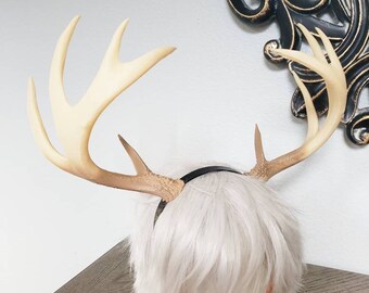 realistic antler headband